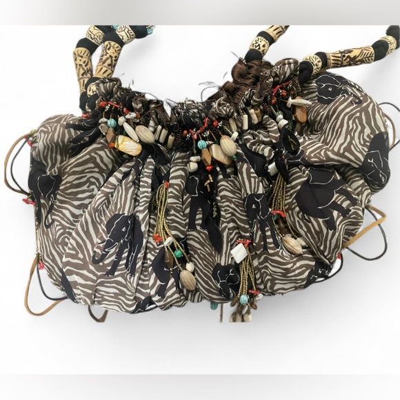 Mary Frances Safari Spirit Beaded Elephant Bag 💎 - Picture 7 of 10